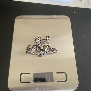 Chunky Silver Chain Necklace